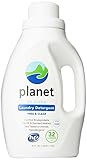Planet 2x HE Ultra Laundry Liquid Detergent 32-Loads 50 Ounce Bottle [並行輸入品]