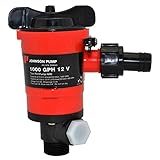 Johnson Pumps 48903 1000 GPH Aerator/Livewell Pump [並行輸入品]