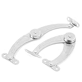 uxcell　ホーム 　家具　食器棚　キャビネット　ドア　開閉蓋　サポートヒンジ　ステイ 100mm 2個