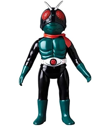 東映レトロソフビコレクション 仮面ライダー V3 ミドルサイズ MEDICOM Amazon | 東映レトロソフビコレクションM 仮面ライダーV3 (新色