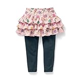 【Disney】ディズニー　３段フリルスカッツ　プリンセス　100