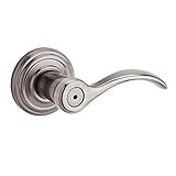 Kwikset 730PML 15A RCAL RCS 730PML Pembroke Privacy Door Lever from the Signature Series, Antique Ni