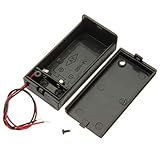 ランフィー　2 個 9 v 電池ボックス パック ホルダーと電源スイッチ トグルのオン/オフ