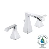 Glacier Bay 67576 W-6001 Adelyn 8 " 2-handle高円弧バスルーム蛇口、クロム