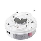 RaiFu ハエ取り器 昆虫キラー 電気 フライ トラップ デバイス トラップフッド付き　USBケーブル付き
