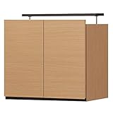 por-5560duna　sil-por-5560duna　上置（単体使用不可）　キャビネット サイドボード リビングボード 飾り棚　おしゃれ 安い かわいい　ナチュラル　幅60cmまで　シンプル モダン　　ポルターレ