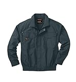 空調服-長袖ワークブルゾン 服のみ　KU91400 69（チャコール） M