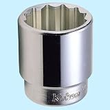 コーケン 3/4(19mm) SQ. 12角ソケット 43mm 6405M-43