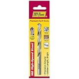IVY Classic 01116 1/4-Inch M2 High Speed Steel Drill Bit, 118-Degree Point, 1/Card by IVY Classic