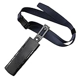 収穫包丁用収納ケース ベルト付き(黒)