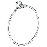 グローエ(GROHE) エッセンシャル オーセンティック タオルリング 40655001 (グローエジャパン公式・ 日本規格適合品)