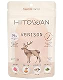ヒトワン (HITOWAN) フリーズドライ ドッグフード ベニソン(鹿) 15g お試し - ニュージーランド産 犬用 ローフード 総合栄養食 ドライ 子犬 成犬 シニア 全年齢対応 犬 ご飯 小型犬 中型犬 大型犬