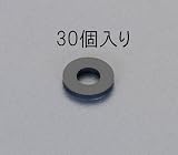 エスコ(ESCO) 8x3x1.5mm/M3 ゴム平パッキン(30枚) EA949SW-3