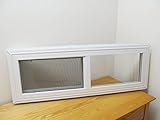 ダブルペイン水平36 " x12 "ウィンドウビニールMoble Homes Tiny Houses Playhouses