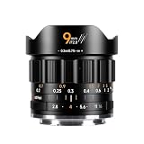 AstrHori 9mm F2.8 APS-C 単焦点レンズ ソニーEマウント用 超広角 MF（マニュアルフォーカス）カメラ A5000 A6000 A6100 A6300 A6400 A6500 A6600 NEX-3 NEX-3N などに対応【国内正規品・2年保証付】