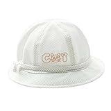 ホワイトラブリーSunhatグレートギフト折り畳み式ビーチハット夏のハットコットンハットベビーキャップ