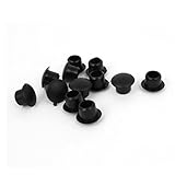 uxcell ラウンドエンドキャップ　ダイヤラバー　11mm外径　家具脚フットホルダープロテクター　カバー