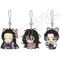 新品★鬼滅の刃【栗花落カナヲ】ぺたん娘★トレーディングラバーストラップ★セット 鬼滅の刃 栗花落カナヲ ぺたん娘 トレーディングラバー
