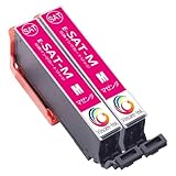 SAT-Mマゼンタ2本セット 互換インクカートリッジSAT さつまいもサツマイモインク 対応プリンター:EP-712A EP-713A EP-714A EP-715A EP-812A EP-813A EP-814A EP-815A EP-816A EP-716A インクタンク 大容量タイプ/ICチップ付残量表示可能/個包装