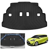 シエンタ 170系 専用 ラゲッジマット SIENTA 車種専用設計 3D トランクマット TPE素材 カーゴマット TPE素材 防水 滑り防止 耐汚れ ラゲッジトレイ 取付簡単 内装 カスタム パーツ カー用品 (トヨタ シエンタ 170系)