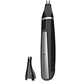 Remington Washable Nose, Ear and Eyebrow Trimmer/Groomer, Black, NE3550AU, Multi-Functional Precision Trimmer for Facial Hair