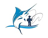釣りMarlin Club壁壁画by Wallmonkeys Peel and Stickグラフィックwm367570 30"W x 24"H - Medium-large FOT-81621617-