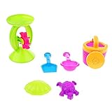 Blesiya 全4種類　砂遊びセット　じょうろ　砂時計付き - 砂時計セット