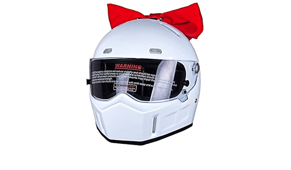 Amazon Co Jp ヘルメット用 リボン 赤 レッド 取り外し簡単 ばくおん 川崎来夢 コスプレ コミケ バイク オートバイ ツーリング 中 ホビー
