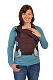 Marsupi Compact Front and Hip Baby Carrier Chocolate Brown by Marsupi