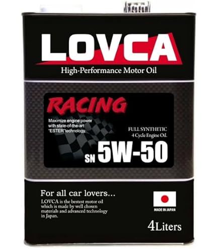 英*行様 少し使用済み エンジンオイル ■LOVCA RACING 10W-50 LOVCA エンジンオイル 10W-50□LOVCA RACING 10W-50 20L SN MA2