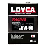 LOVCA RACING 5W-50 4L SN■ACEA：A3/B3,A3/B4相当■LR550-4