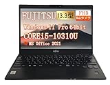 富士通 LIFEBOOK U9310 （整備済み品）13.3型FHD 第10世代 Core i5 Win11 Pro Office搭載 軽量薄型ノートPC 8GB/256GB SSD