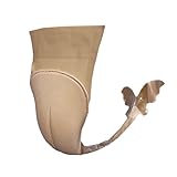 Abusun 粘着 貼付式 男性用 パンツパッド 股間 パッド スジあり 仮装 女装 変装用 (XL, 肤色1)
