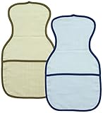 村信 2枚組 ダブルガーゼ 汗取りパット ブルー N702 日本製