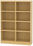 白井産業(SHIRAI) タナリオ オーダーラック 高さ120cm 幅75cm 奥行29cm ナチュラルオーク(1) 棚強度T TNL-EM12075MTF2NA0