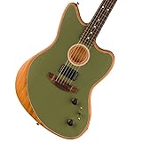 Fender フェンダー アコスタソニック Acoustasonic® Player Jazzmaster, Rosewood Fingerboard, Antique Olive ギグバッグ付属
