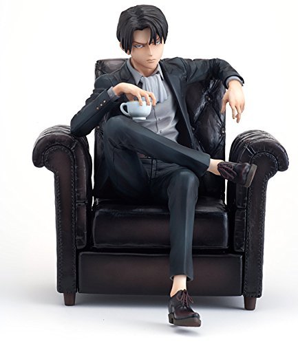 mensHdge technical statue No.3 Attack on Titan LEVI DX Figure 