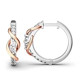 Jeulia ピアス フープピアス シルバー925 純銀 レディース 華奢 結婚式 可愛い おしゃれ シルバーピアス
