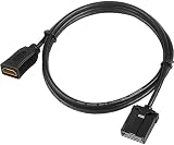 Amtake カーナビ HDMI Eタイプ ケーブル トヨタ ナビ hdmiケーブル 1.5M ホンダ 三菱 日産 ダイハツ純正ナビなど用HDMI タイプe(メス)-HDMI タイプa(メス)ケーブル