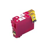 J-ECO製 ICM65 マゼンタ 染料 お得な2本セット ISO14001、ISO9001、CE、SGS認証工場 エプソン用 互換インクカートリッジ 残量表示 (IC61 IC65 ICBK61 ICC65 ICM65 ICY65)