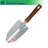 天然木柄 移植ゴテ(太)メモリ付 Garden Helper G-1