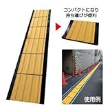 仮設用点字マット　300角　誘導(ライン）