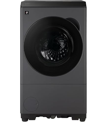 Amazon | 【セット買い】 シャープ ドラム式 洗濯乾燥機 ES-X12C-SL 左