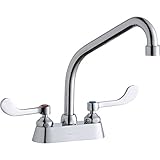 Elkay LK406HA08T4 Deck Center High Arc Commercial Kitchen Faucet by Elkay