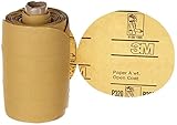 3M Stikit Gold Paper Disc Roll 216U Paper PSA Attachment Aluminum Oxide 5 Diameter P320 Grit Gold (P
