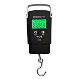 Fenteer 便携式スケール　吊り下げ　小型　はかり　デジタル　LCDライト　50KG負荷　測定ツール　自動電源切れ　全３色 - グリーンバックライト