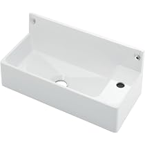 【特価商品】カクダイ(KAKUDAI) 角型手洗器 ホワイト 置型・壁掛け兼用 Amazon | カクダイ(KAKUDAI) 壁掛手洗器 バックガード付 493-155