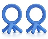 Comotomo Silicone Teether Bundle, - Blue by Comotomo