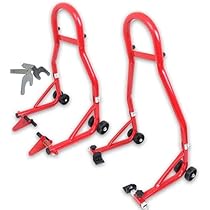 Amazon.co.jp: Assistant バイクスタンド フロント+リアセット