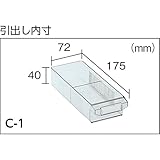 TRUSCO(トラスコ) バンラックケースC型 4列5段 C-45